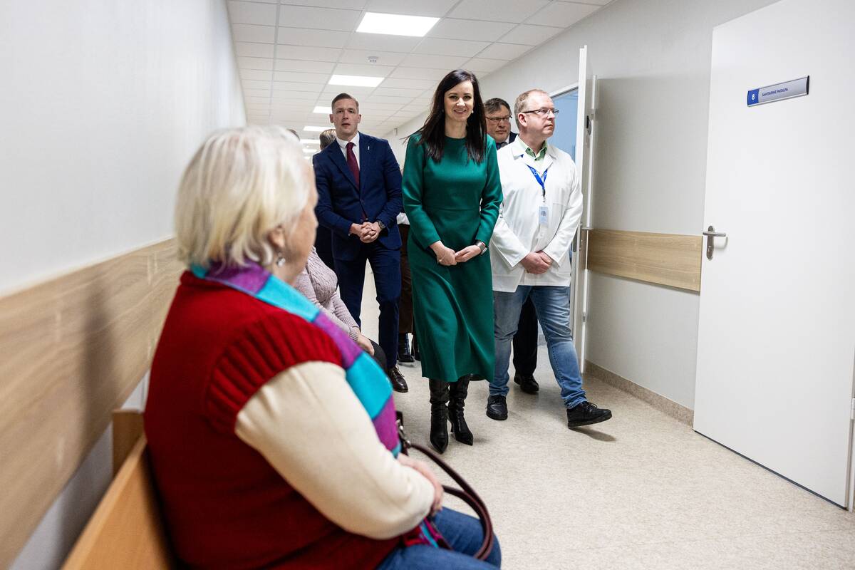 Premjerės vizitas Pagiriuose