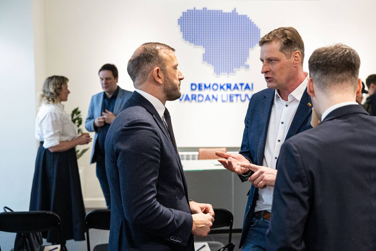 Demokratų sąjungos „Vardan Lietuvos“ valdybos posėdis