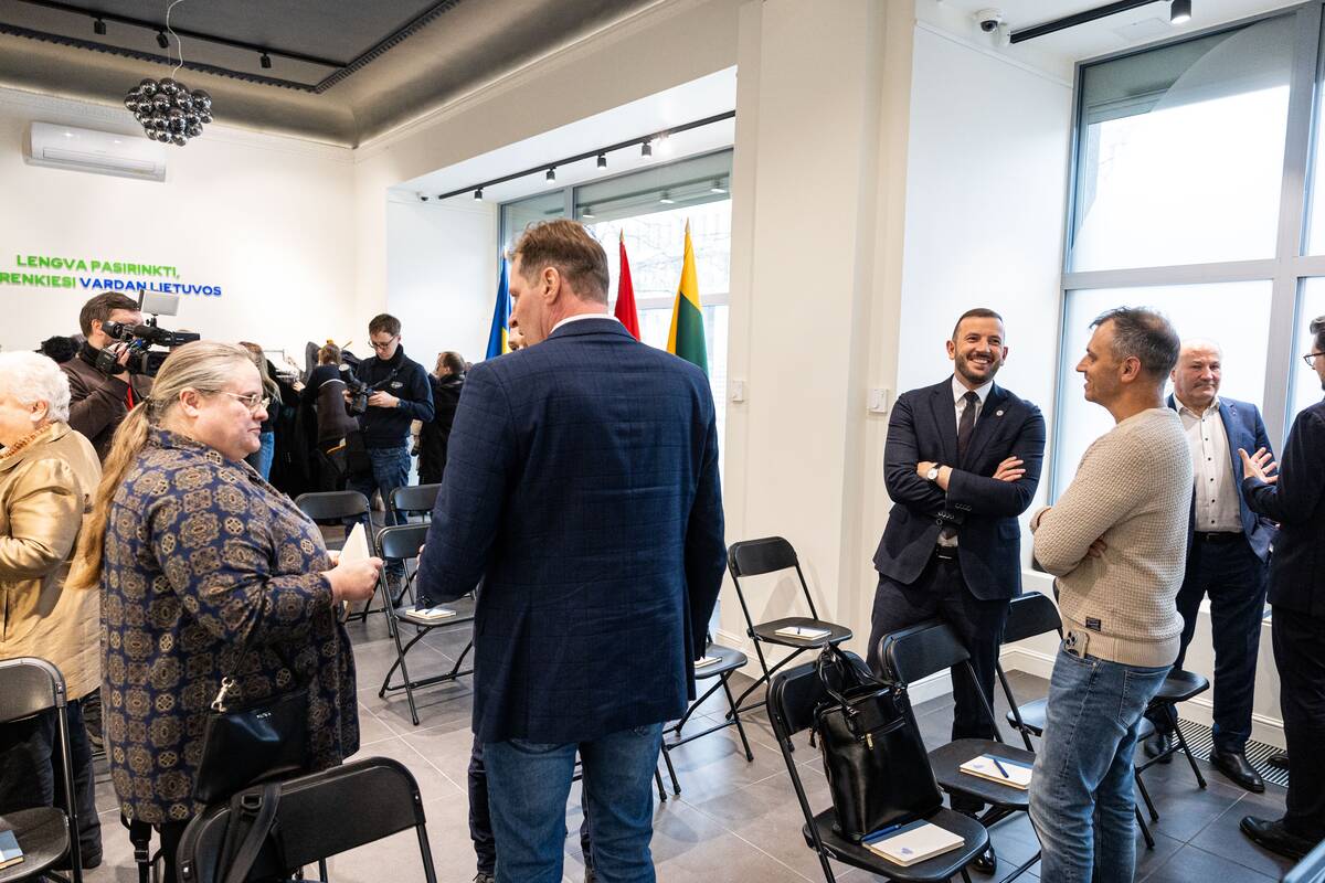 Demokratų sąjungos „Vardan Lietuvos“ valdybos posėdis