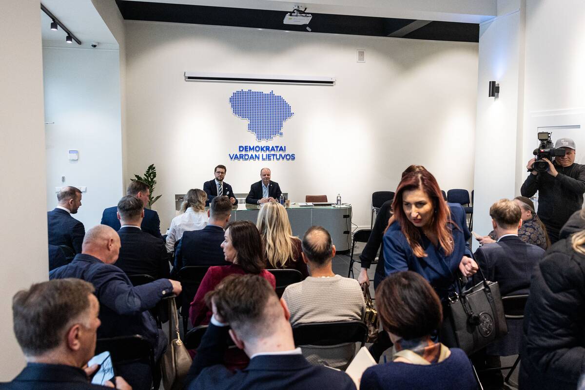 Demokratų sąjungos „Vardan Lietuvos“ valdybos posėdis