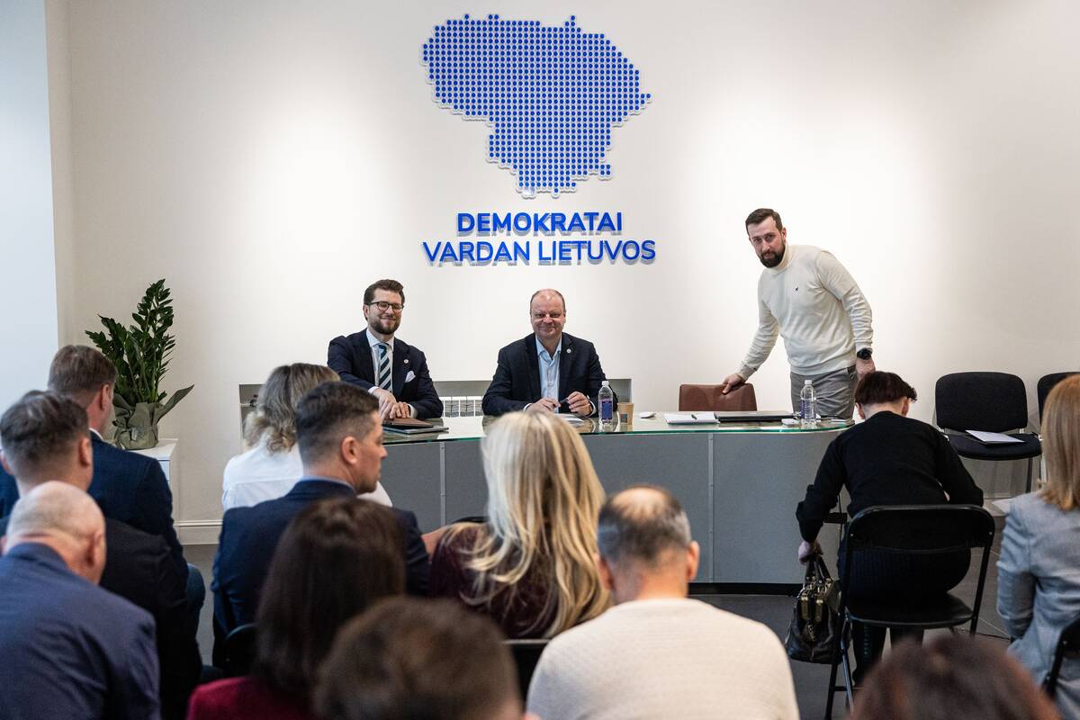 Demokratų sąjungos „Vardan Lietuvos“ valdybos posėdis