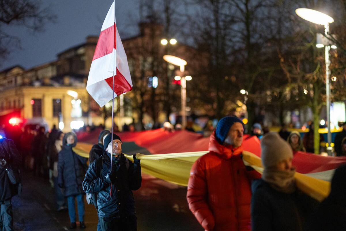 Paramos ir solidarumo eitynės su vėliavomis „Mūsų vėliavos – laisvės vėliavos!“