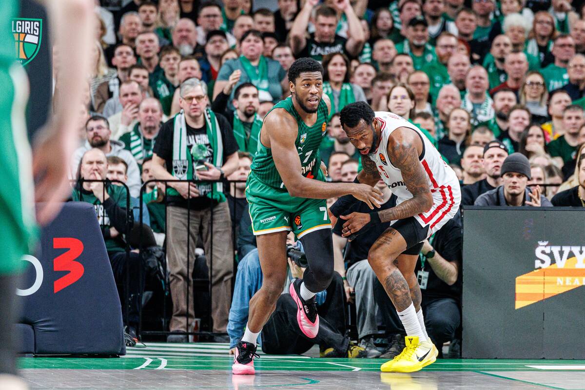 Eurolyga: Kauno „Žalgiris“ – Pirėjo „Olympiakos“ 99:94