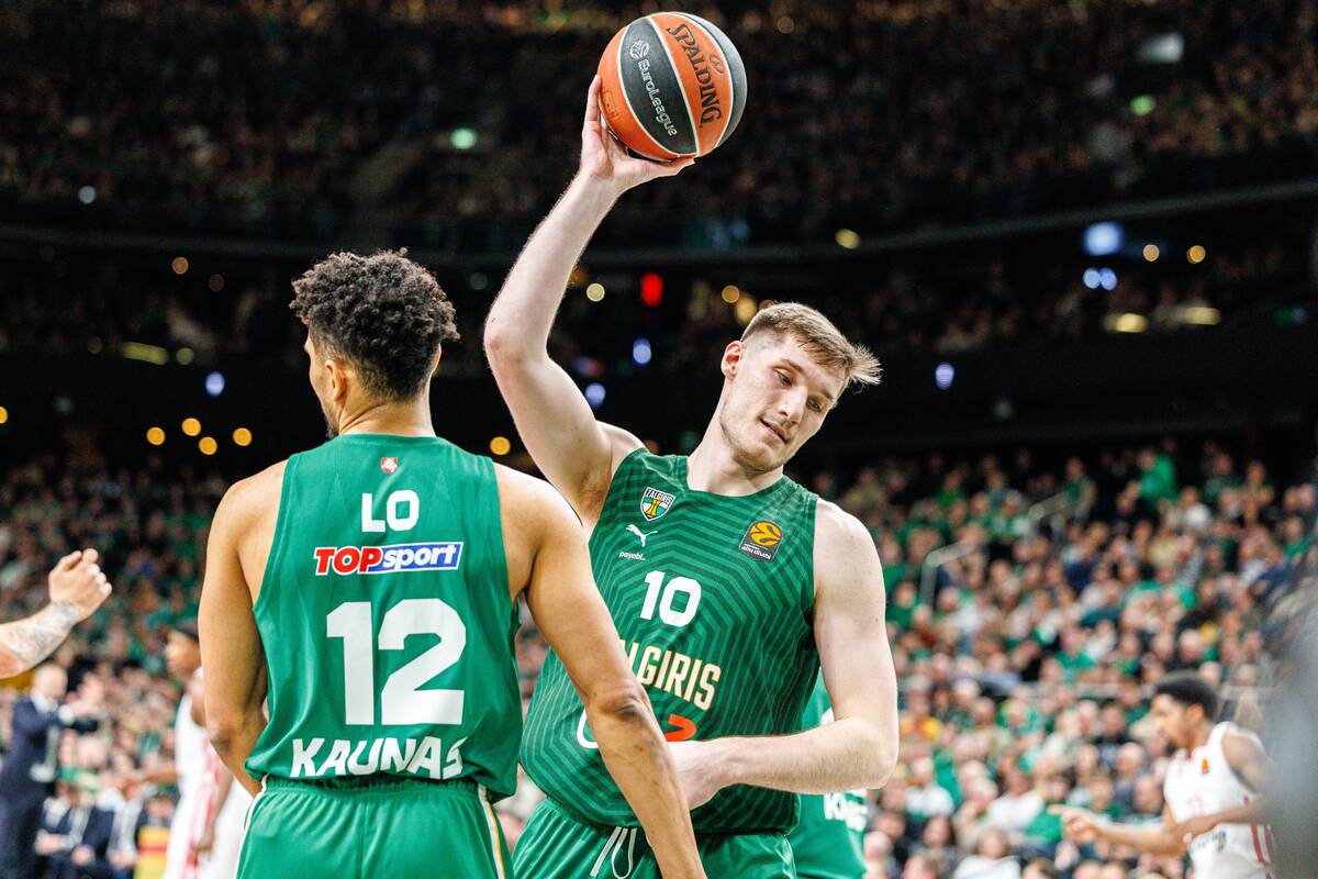 Eurolyga: Kauno „Žalgiris“ – Pirėjo „Olympiakos“ 99:94