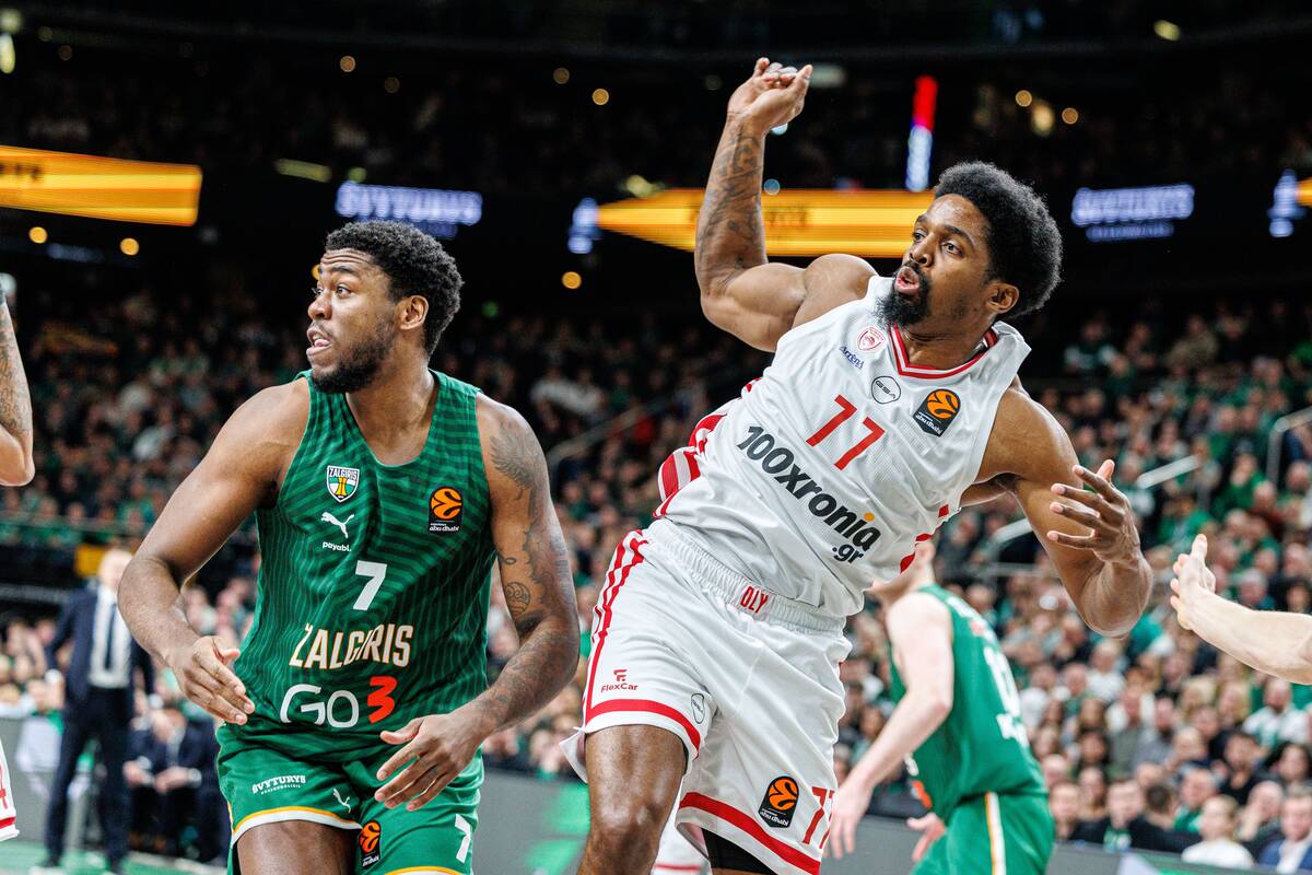 Eurolyga: Kauno „Žalgiris“ – Pirėjo „Olympiakos“ 99:94