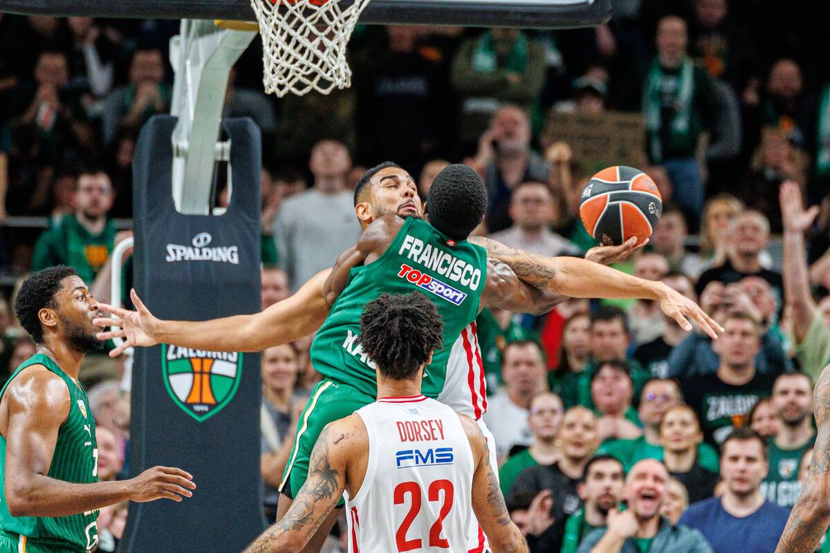 Eurolyga: Kauno „Žalgiris“ – Pirėjo „Olympiakos“ 99:94