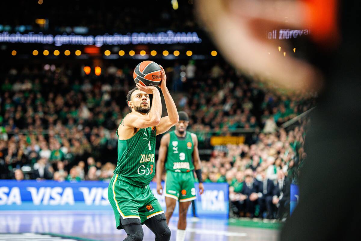 Eurolyga: Kauno „Žalgiris“ – Pirėjo „Olympiakos“ 99:94