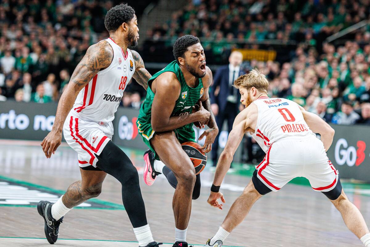 Eurolyga: Kauno „Žalgiris“ – Pirėjo „Olympiakos“ 99:94