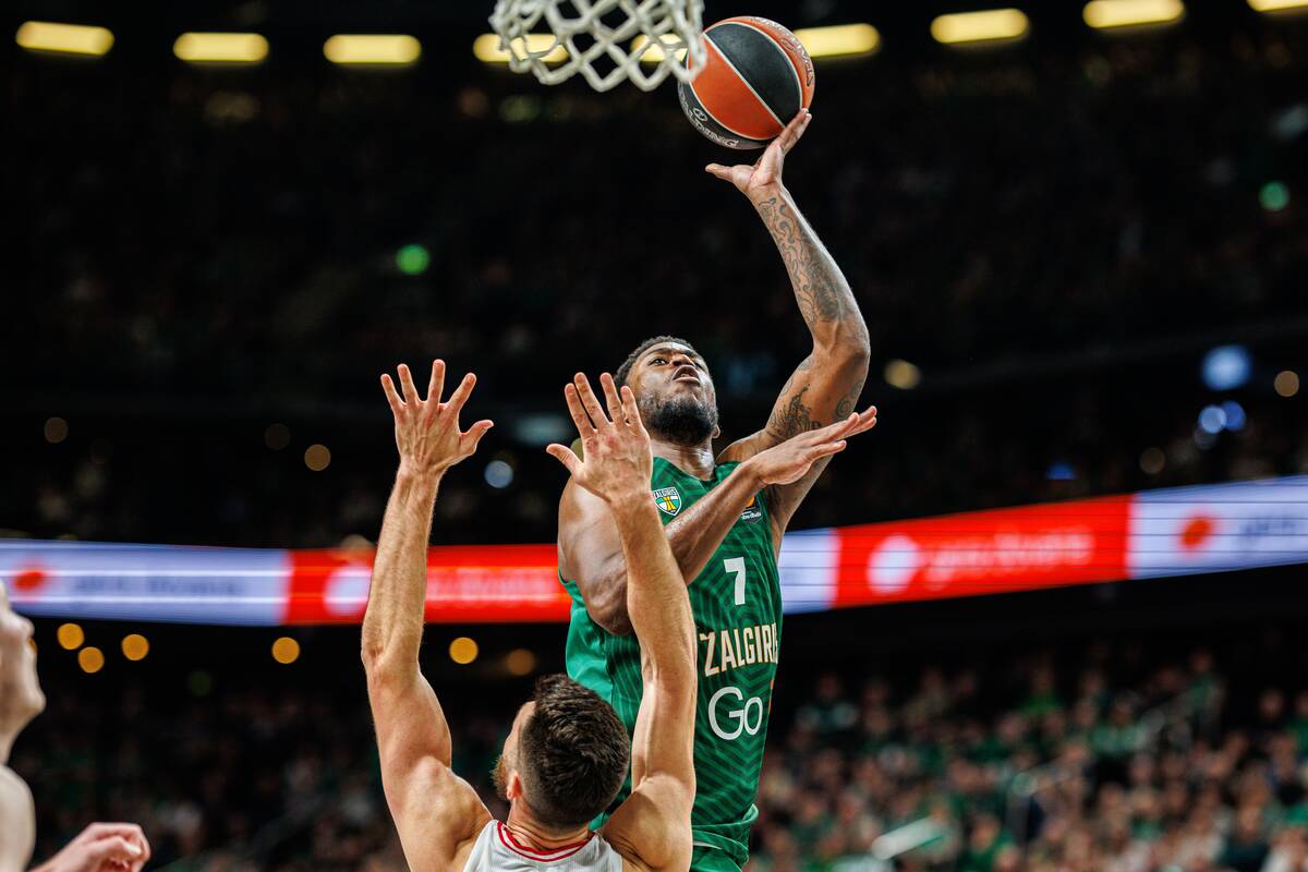 Eurolyga: Kauno „Žalgiris“ – Pirėjo „Olympiakos“ 99:94