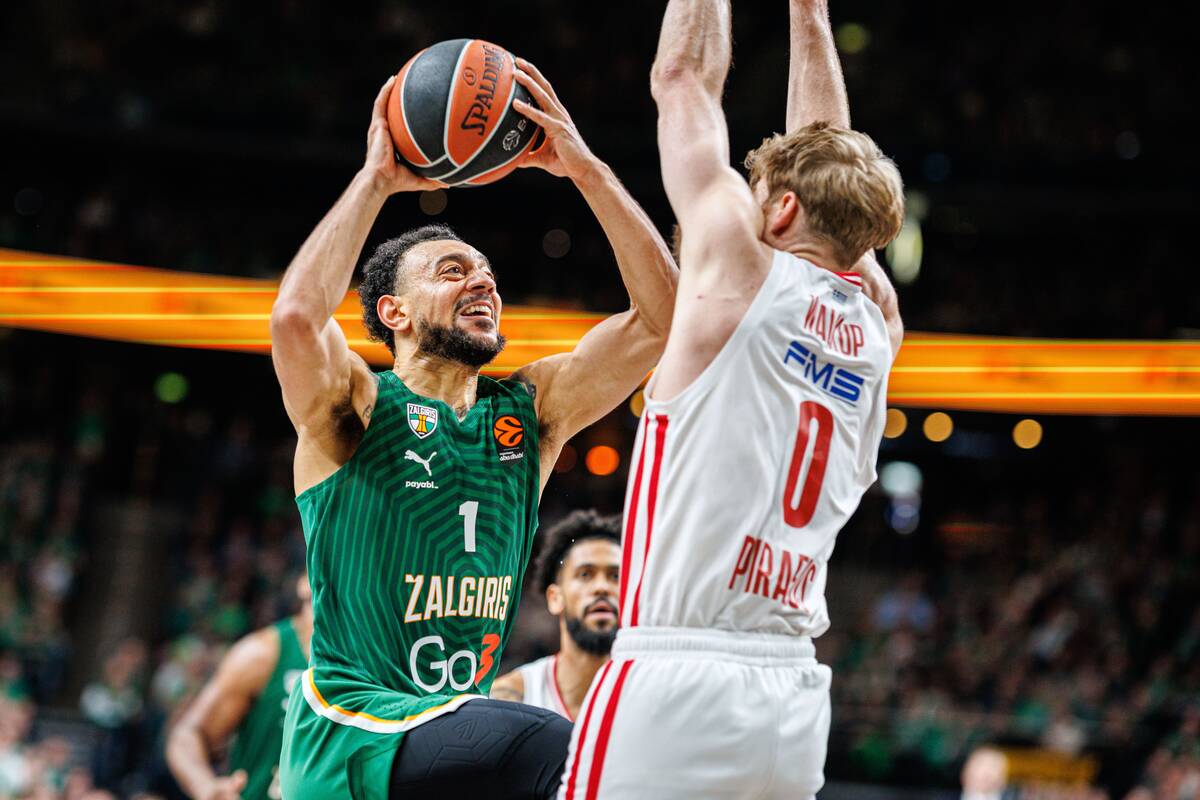 Eurolyga: Kauno „Žalgiris“ – Pirėjo „Olympiakos“ 99:94