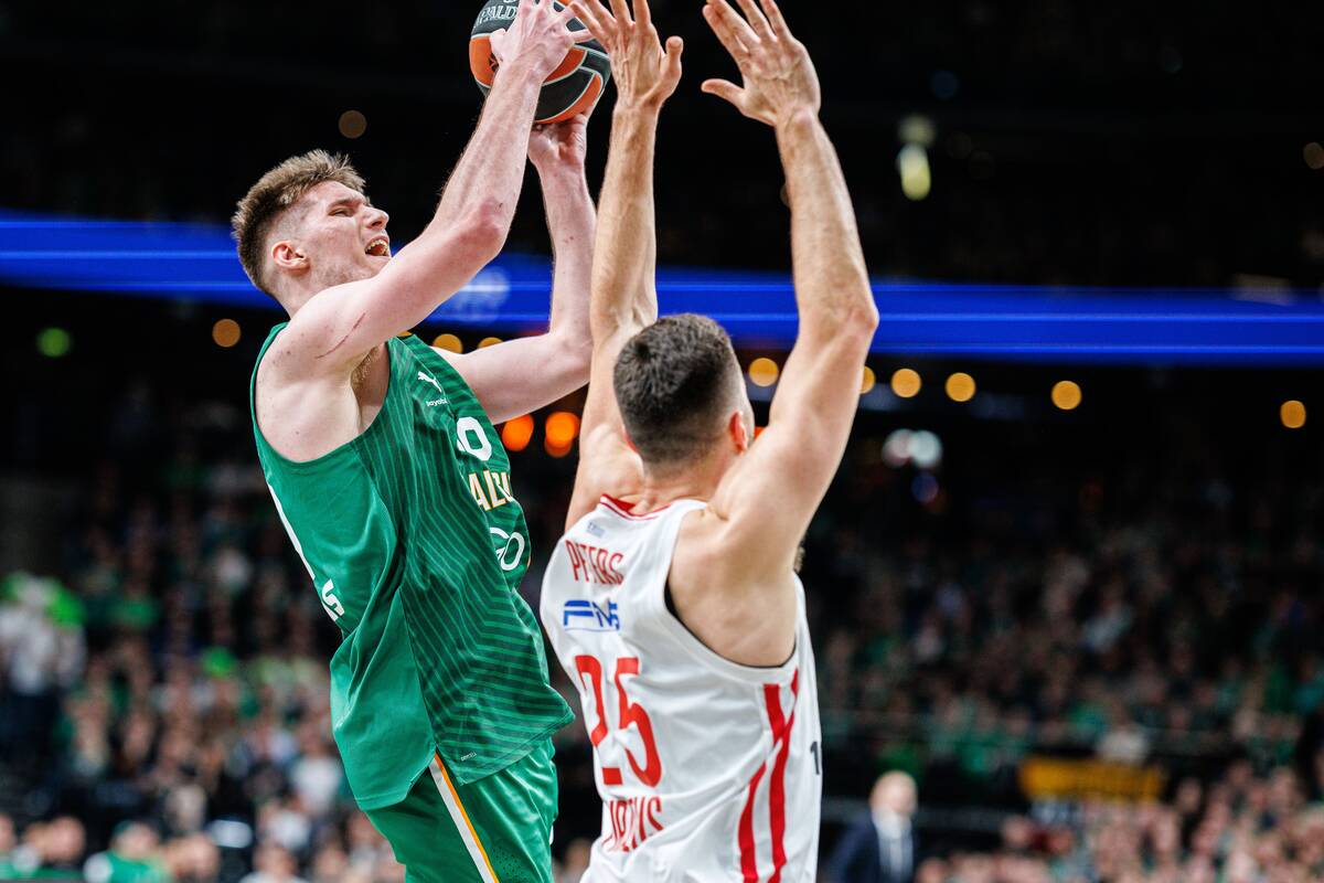 Eurolyga: Kauno „Žalgiris“ – Pirėjo „Olympiakos“ 99:94