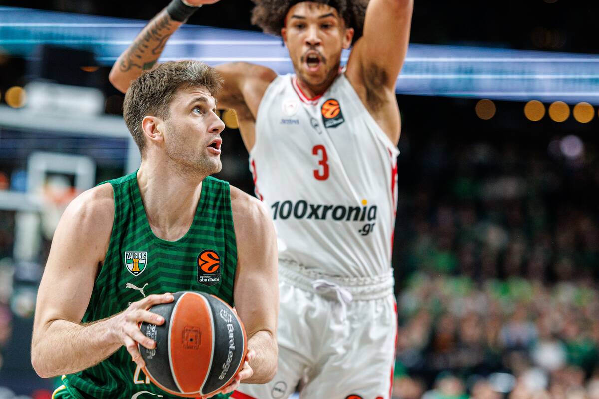 Eurolyga: Kauno „Žalgiris“ – Pirėjo „Olympiakos“ 99:94
