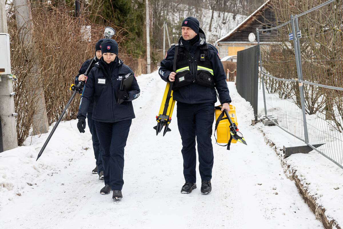 Statybų inspekcijos patikrinimas Gitano Nausėdos sklype