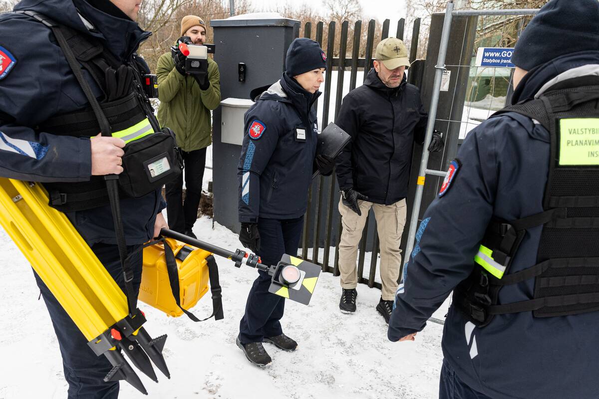 Statybų inspekcijos patikrinimas Gitano Nausėdos sklype