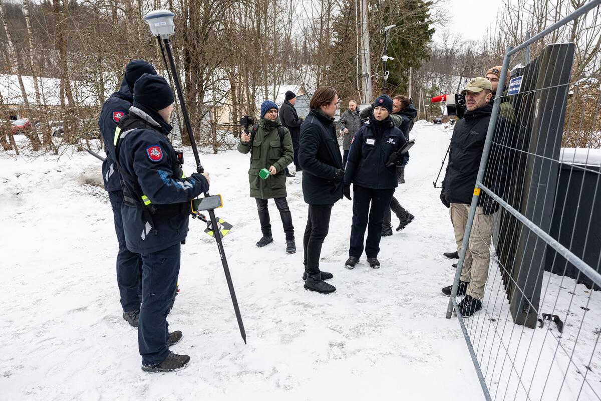 Statybų inspekcijos patikrinimas Gitano Nausėdos sklype