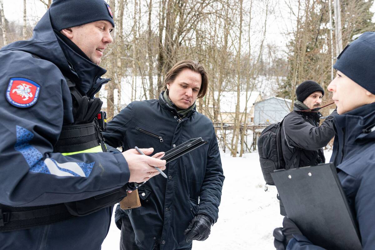Statybų inspekcijos patikrinimas Gitano Nausėdos sklype