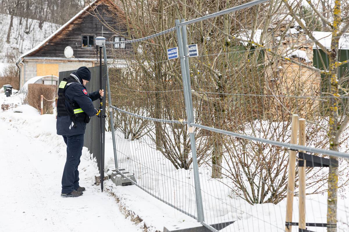 Statybų inspekcijos patikrinimas Gitano Nausėdos sklype