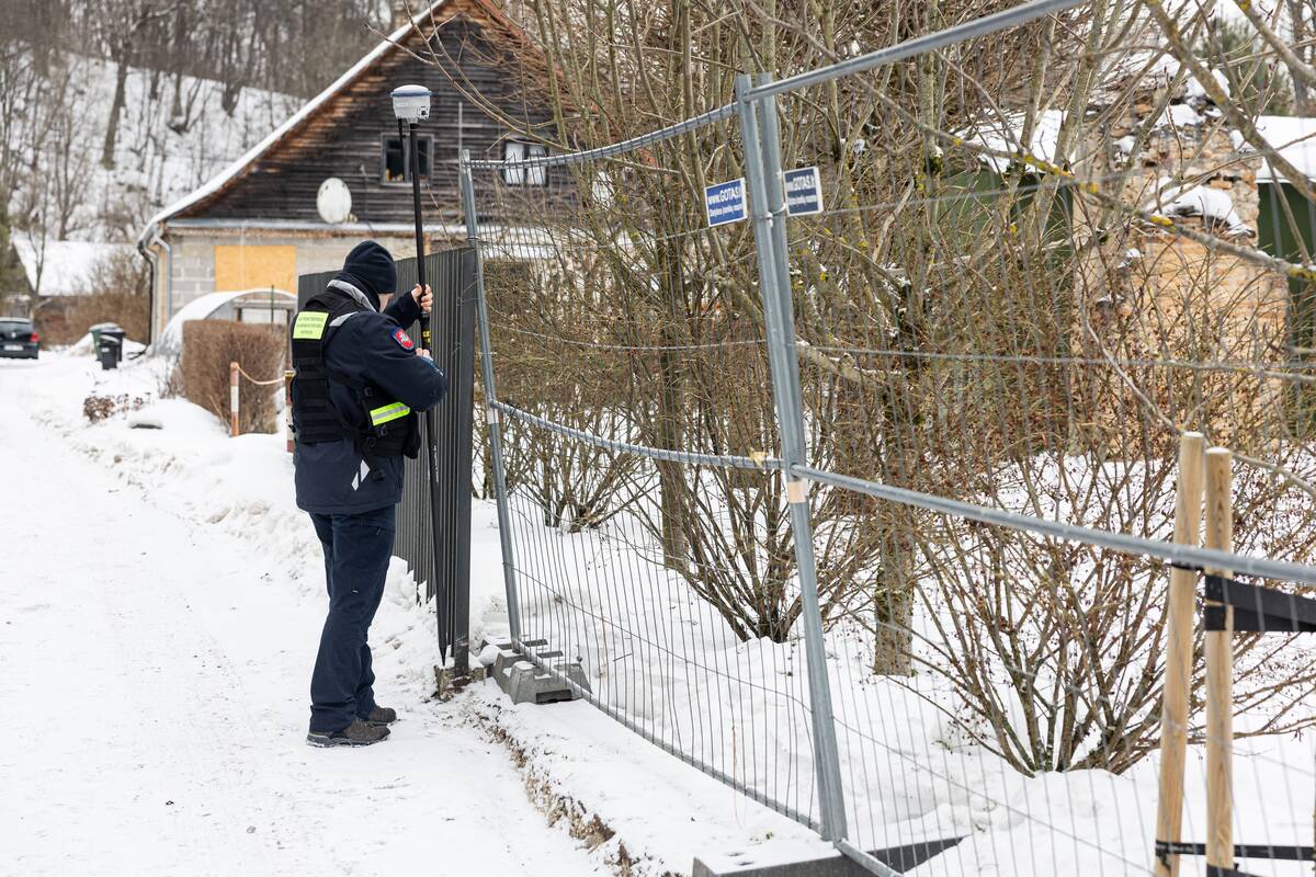 Statybų inspekcijos patikrinimas Gitano Nausėdos sklype