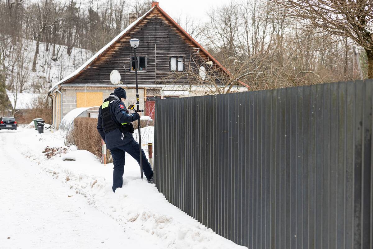 Statybų inspekcijos patikrinimas Gitano Nausėdos sklype