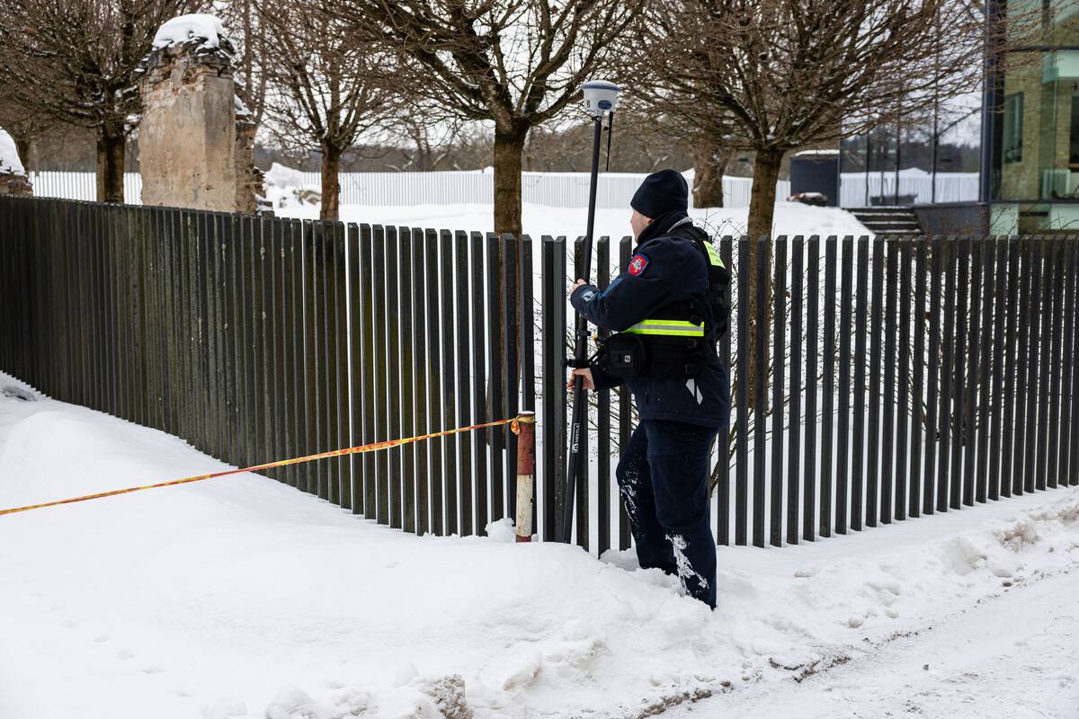 Statybų inspekcijos patikrinimas Gitano Nausėdos sklype