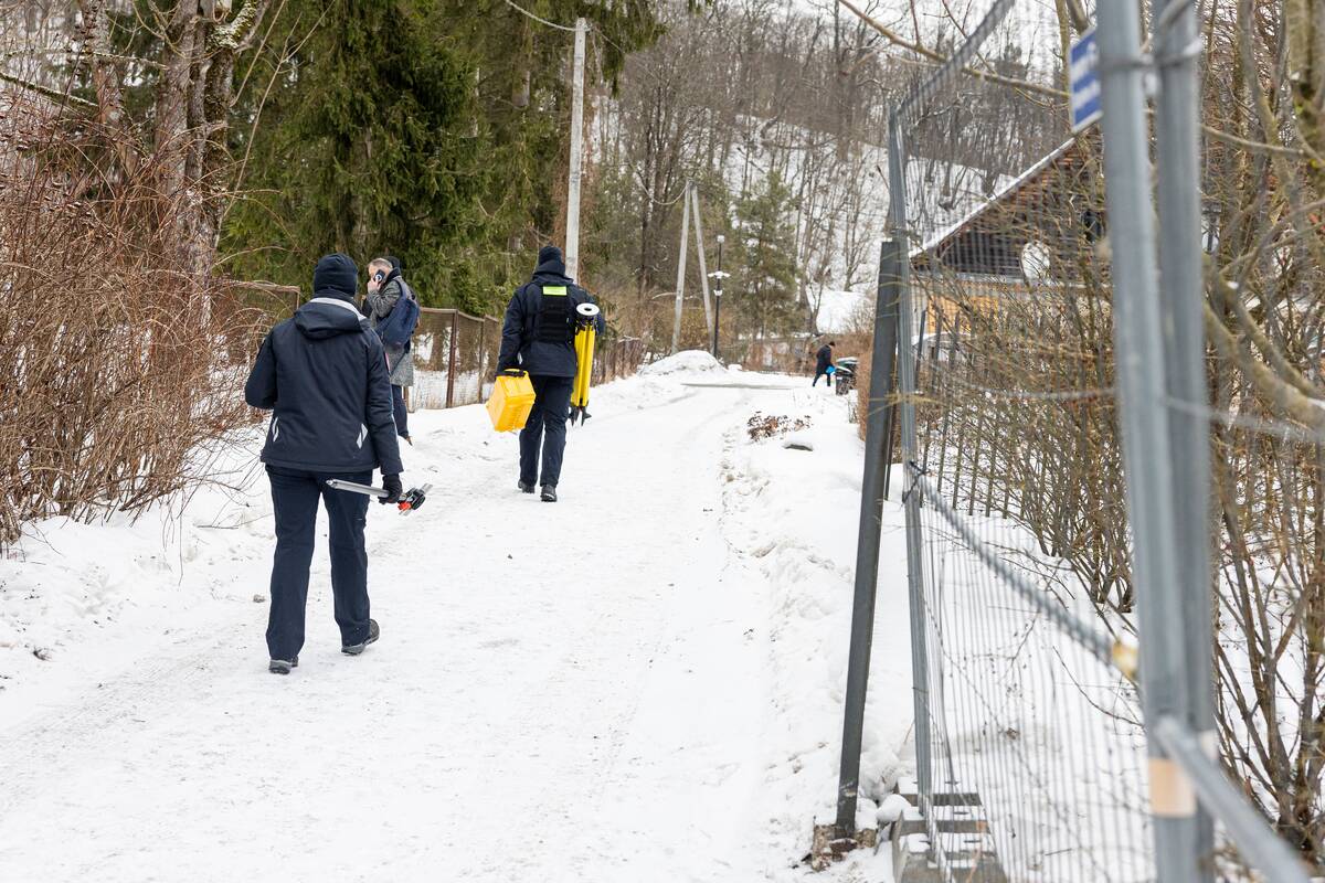 Statybų inspekcijos patikrinimas Gitano Nausėdos sklype
