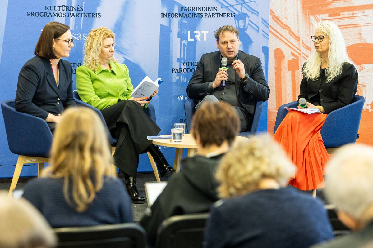 2026 metų Vilniaus knygų mugės spaudos konferencija
