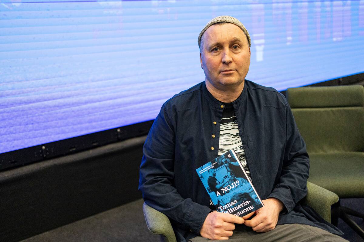 Tomo Šaltmerio knygos „A noji? „Syki Amerikuo“ i kėtas Tomsuona istuorijis“ pristatymas