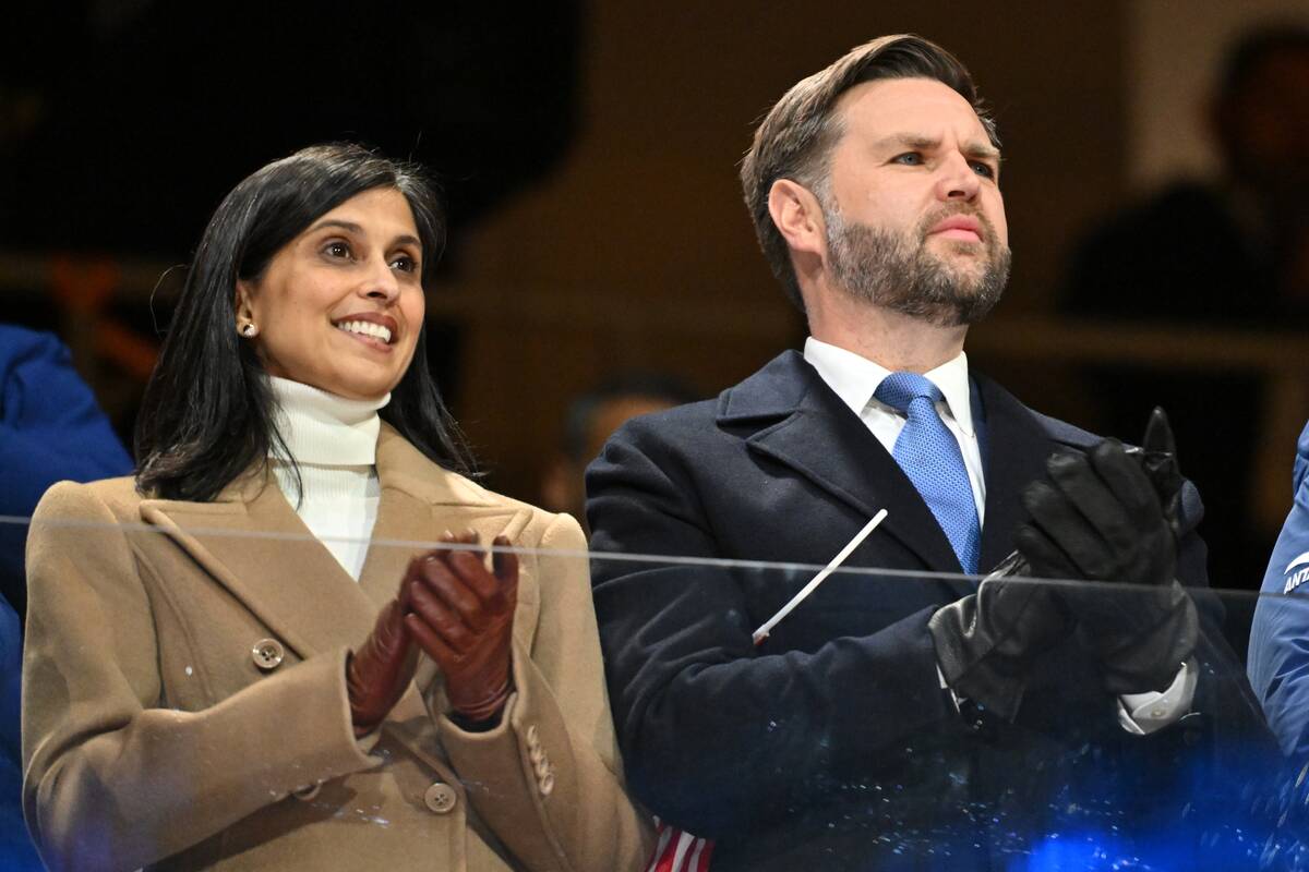 J. D. Vance ir jo žmona Usha Vance