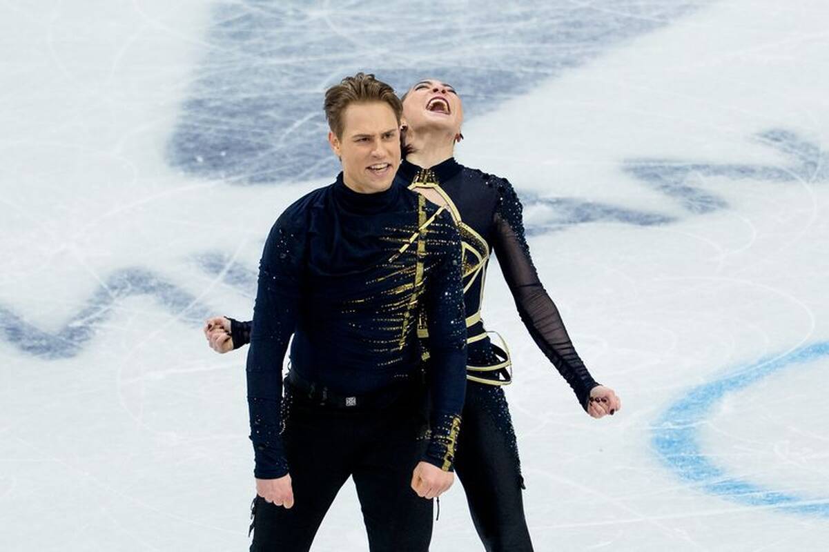 Allison Reed ir Sauliaus Ambrulevičiaus pasirodymas olimpinėse žaidynėse 