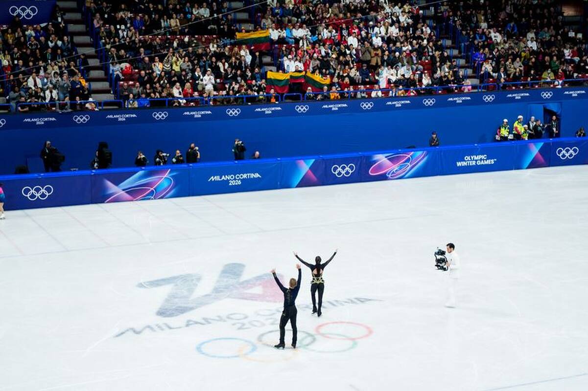Allison Reed ir Sauliaus Ambrulevičiaus pasirodymas olimpinėse žaidynėse 