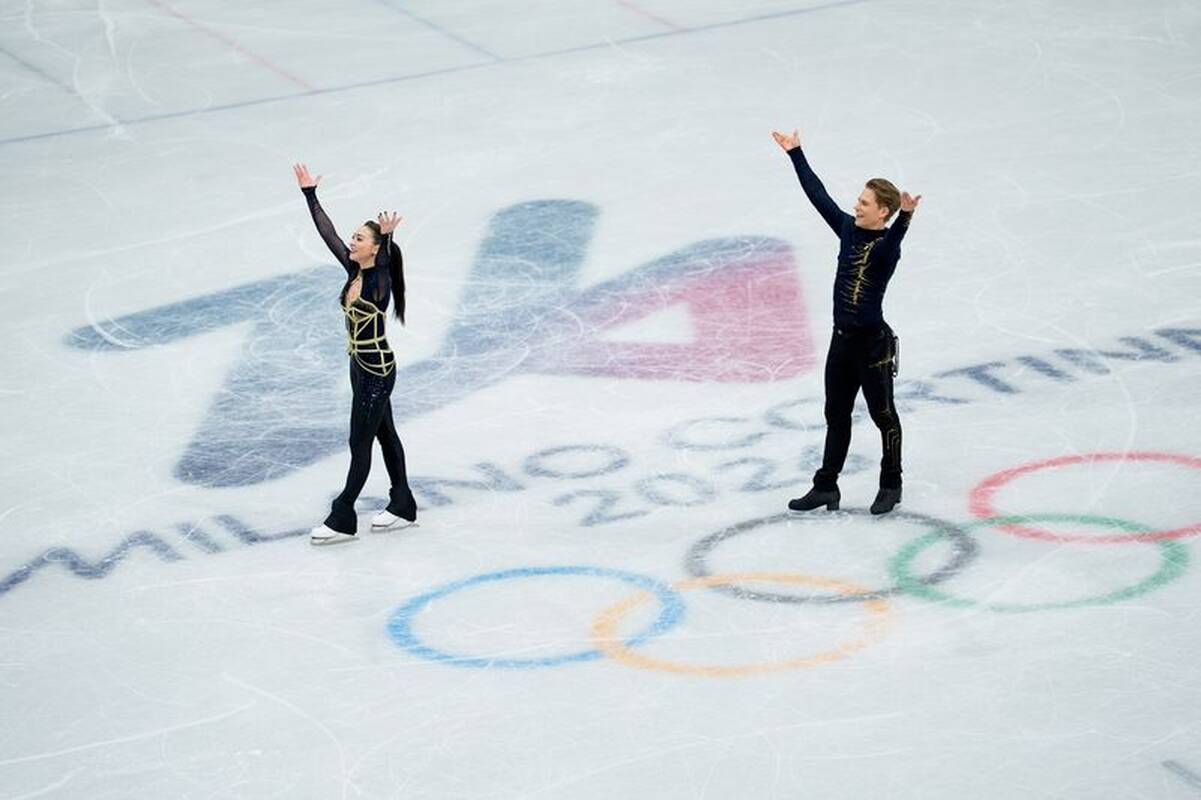 Allison Reed ir Sauliaus Ambrulevičiaus pasirodymas olimpinėse žaidynėse 