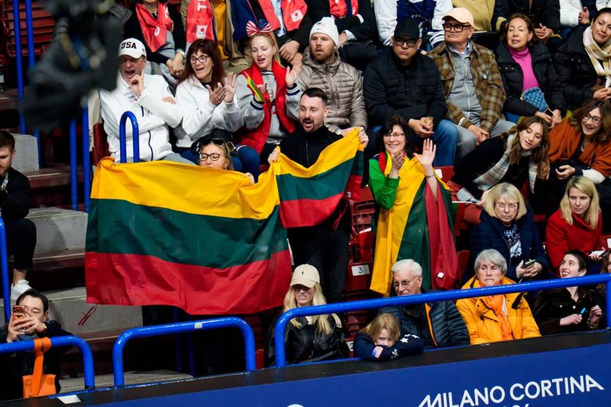 Allison Reed ir Sauliaus Ambrulevičiaus pasirodymas olimpinėse žaidynėse 