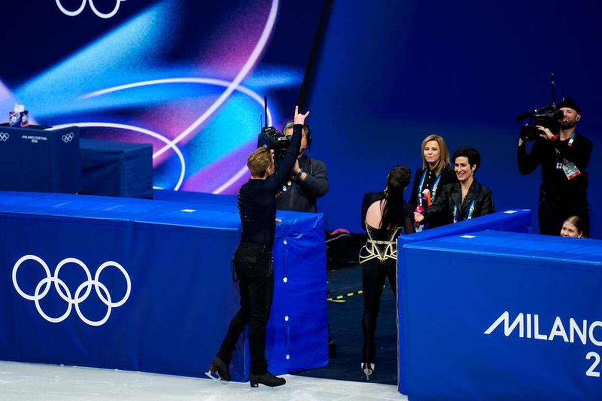 Allison Reed ir Sauliaus Ambrulevičiaus pasirodymas olimpinėse žaidynėse 