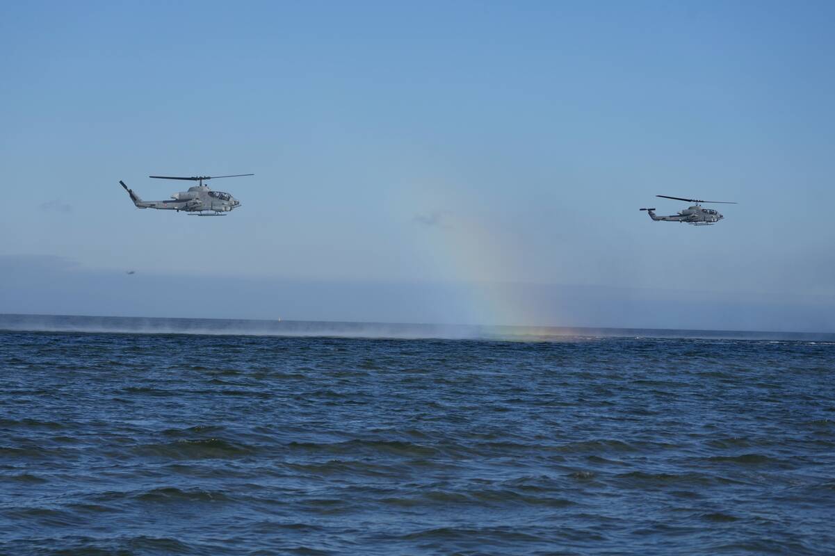 
<span>Vokietijos Baltijos jūros pakrantėje surengtos NATO pratybos</span>
