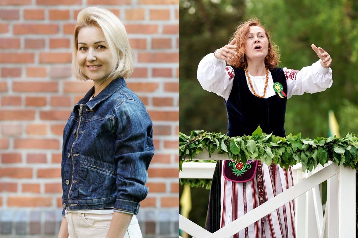 Edita Valinčienė (kairėje), Regina Vindžigalskienė (dešinėje)