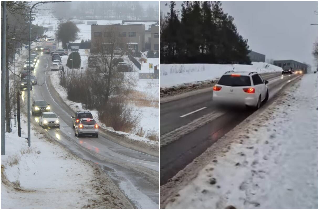
<span>Atlydis pasėjo chaosą Domeikavoje: palieka automobilius ir eina pėstute</span>
