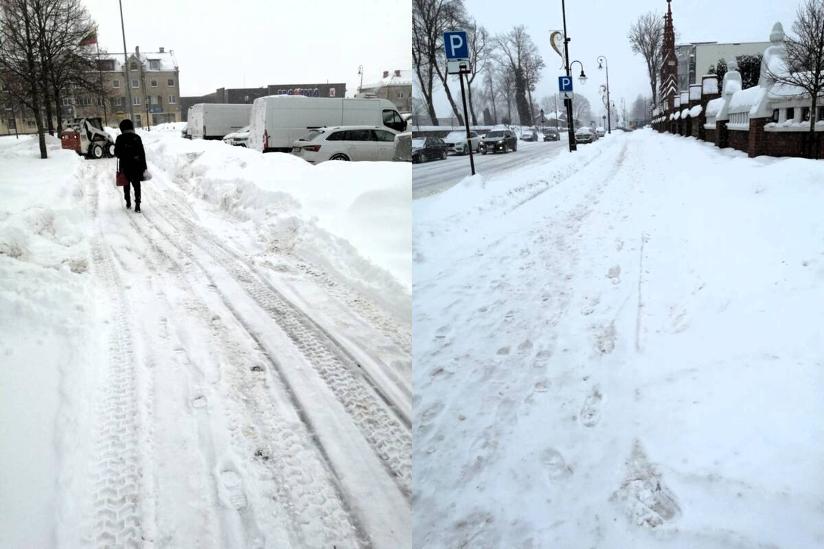 
<span>Kretingoje ir jos rajone intensyviai vaduojamasi iš sniego apgulties</span>
