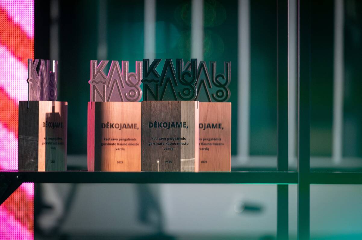 Iškilmingai pagerbti geriausi Kauno atletai