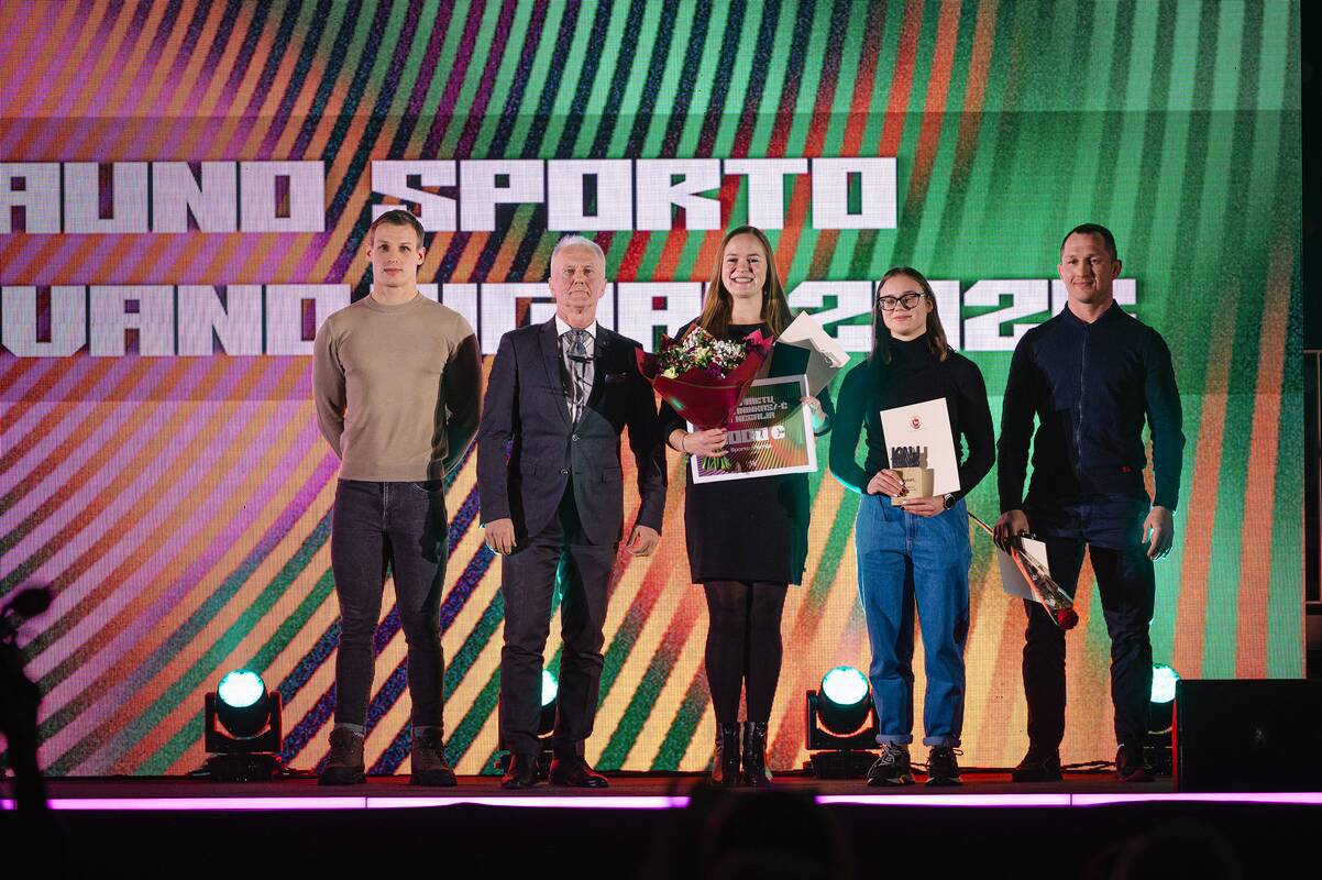Iškilmingai pagerbti geriausi Kauno atletai