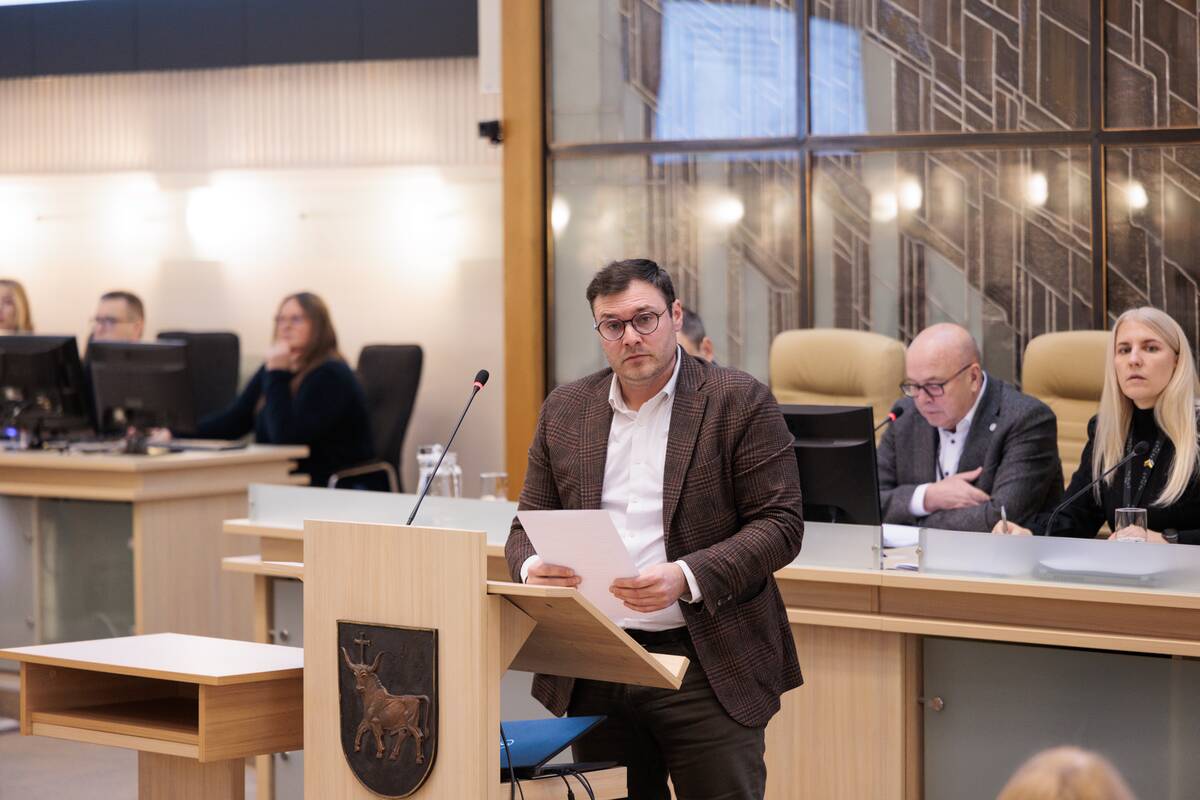 Kauno miesto tarybos posėdis (2026 vasario 24 d.)