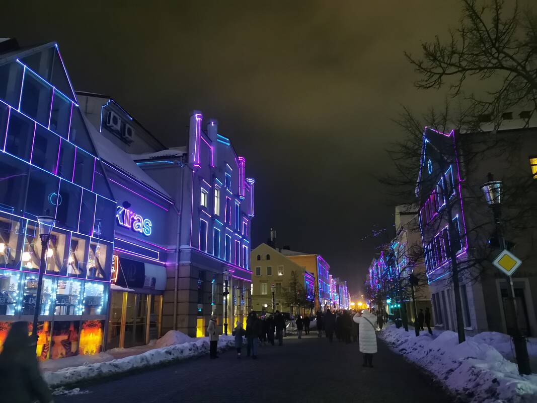 Startavo dešimtasis Klaipėdos šviesų festivalis