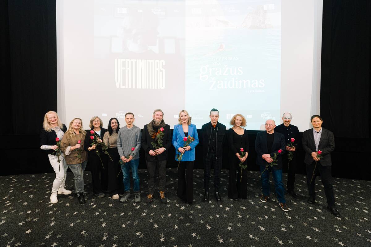 Vilniuje pristatyti du trumpametražiai filmai