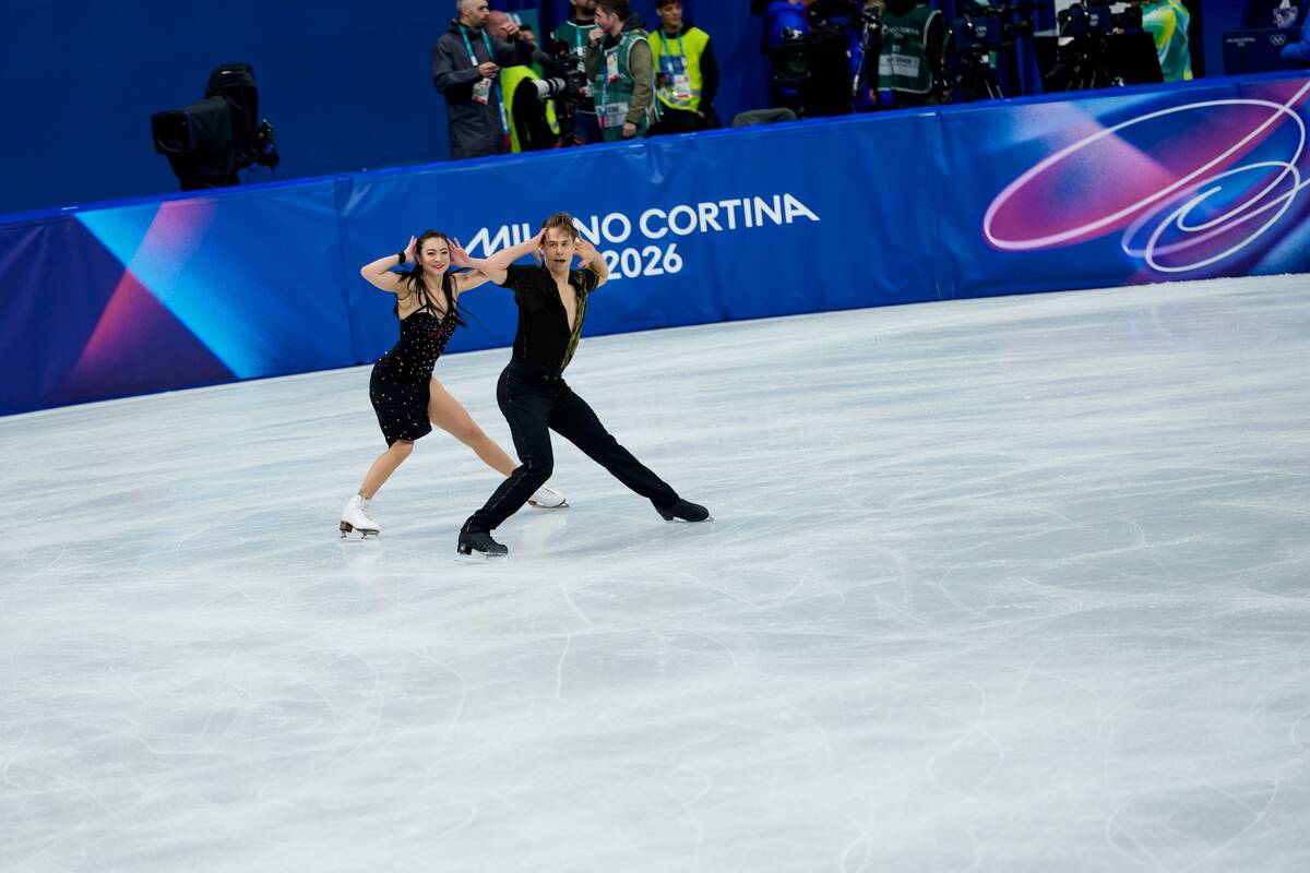 Ant olimpinio ledo – Allison Reed ir Sauliaus Ambrulevičiaus treniruotė