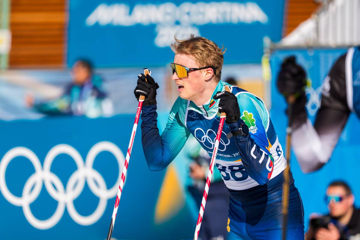 Modestas Vaičiulis ir Tautvydas Strolia slidinėjimo rungtyje
