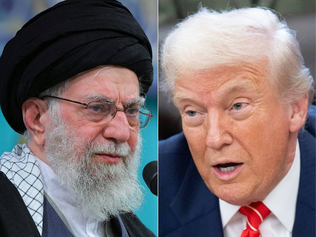 Ali Khamenei ir Donaldas Trumpas