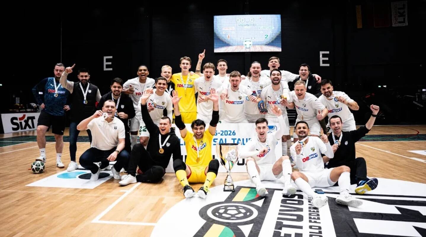 „Kauno Žalgiris“ susigrąžino LFF Futsal taurę