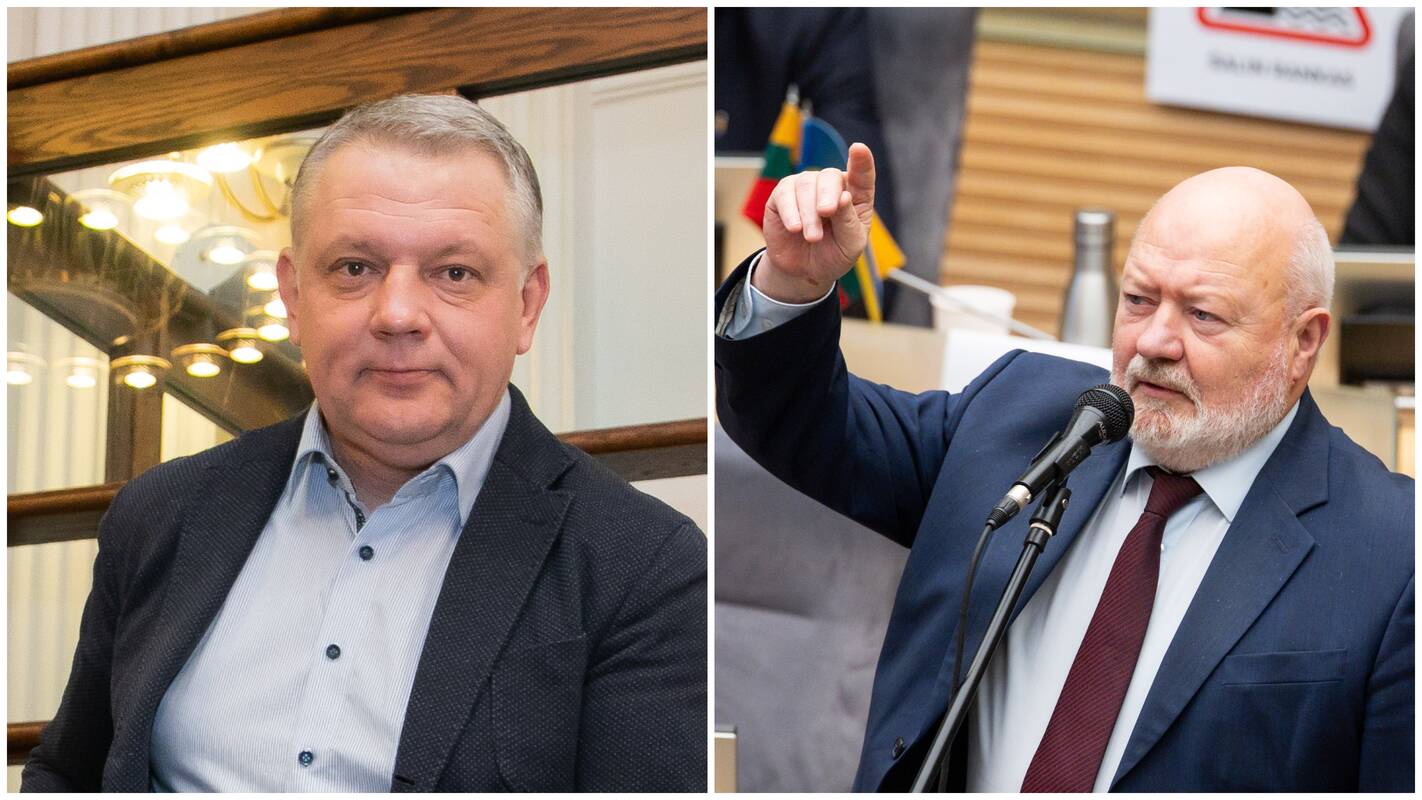 Eligijus Masiulis (kairėje) ir Eugenijus Gentvilas