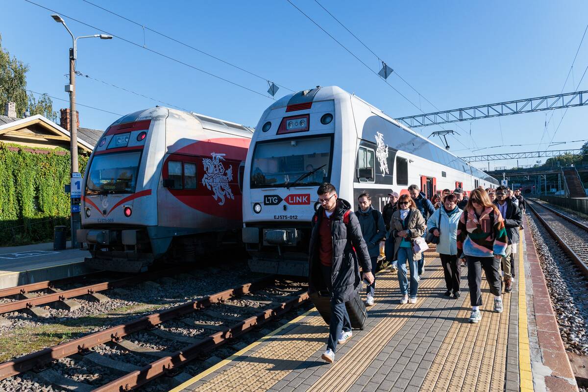 Tendencija: per pandemiją išaugo keleivinių ir krovininių traukinių srautai, tuo pačiu padidėjo ir incidentų kiekis.