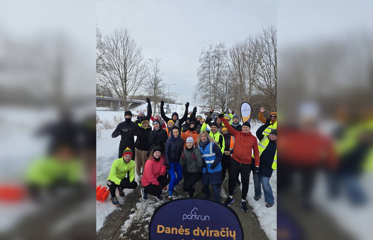 Įamžins: Kovo 11-ąją klaipėdiečiai kviečiami pasitikti aktyviai – įveikti trasą palei Dangės upę.