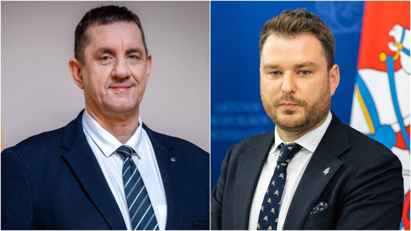 Edmundas Mačieža (kairėje) ir Kastytis Žuromskas